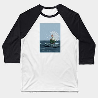 River crossing Baseball T-Shirt